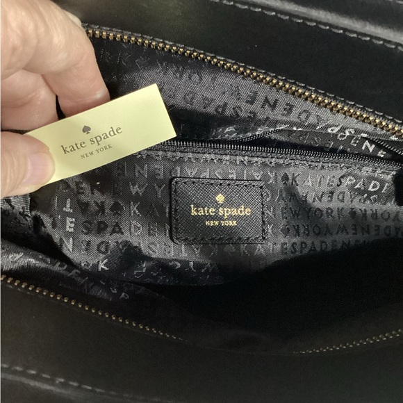 Kate Spade Run Wild Leopard Hayden Satchel Shoulder Bag Animal Calfhair Sides - Picture 9 of 10